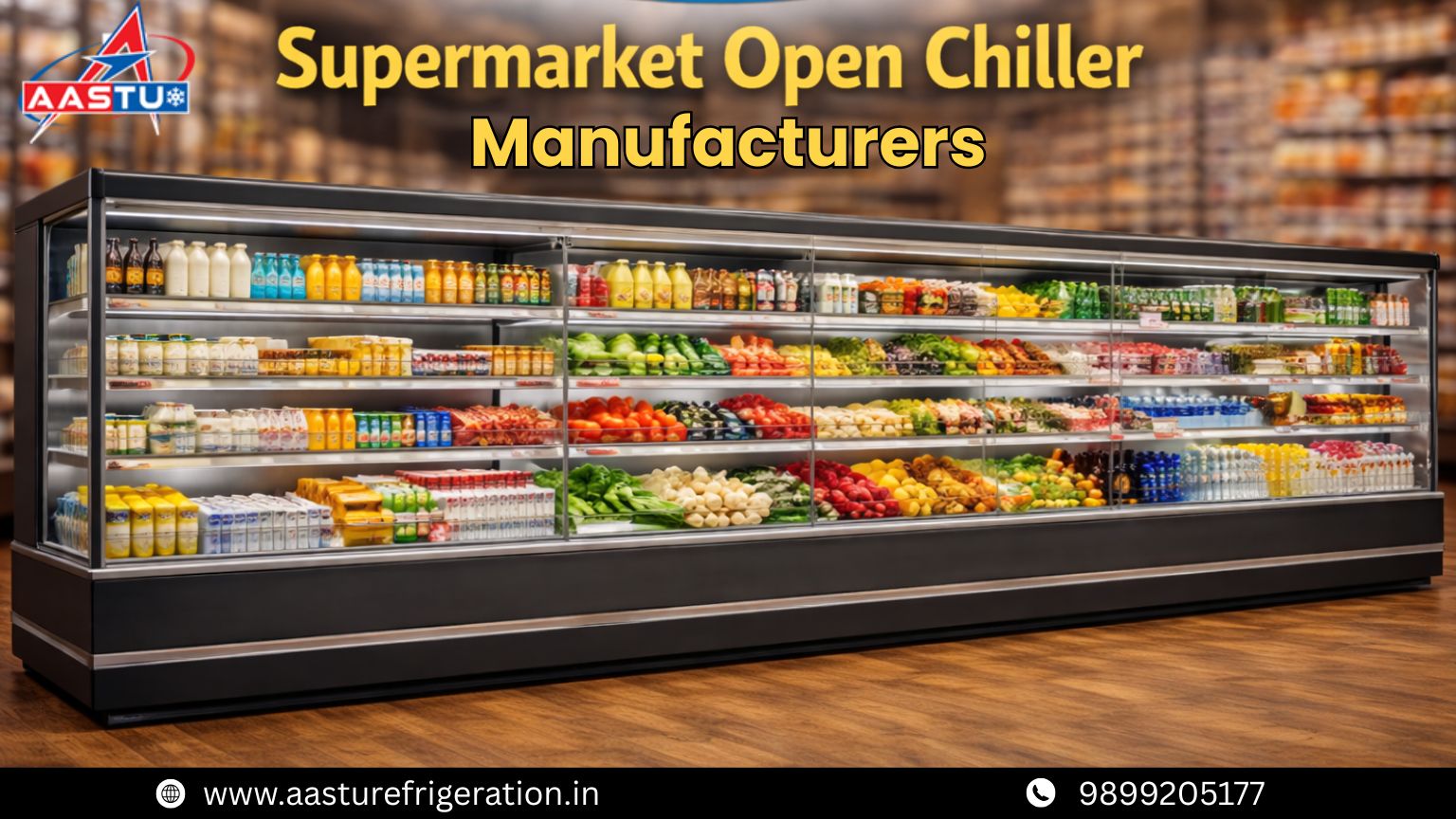 Supermarket Open Chiller Manufacturers