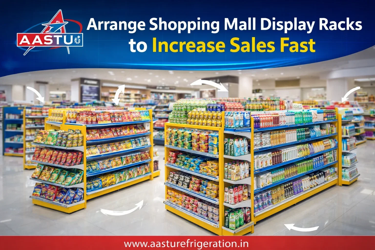 Shopping Mall Display Rack