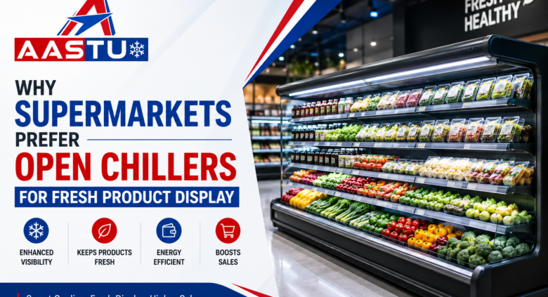Why Supermarkets Prefer Open Chillers for Fresh Product Display